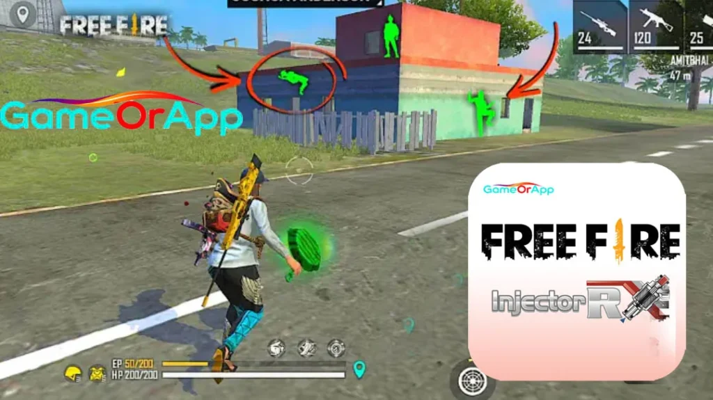 Free Fire injector
