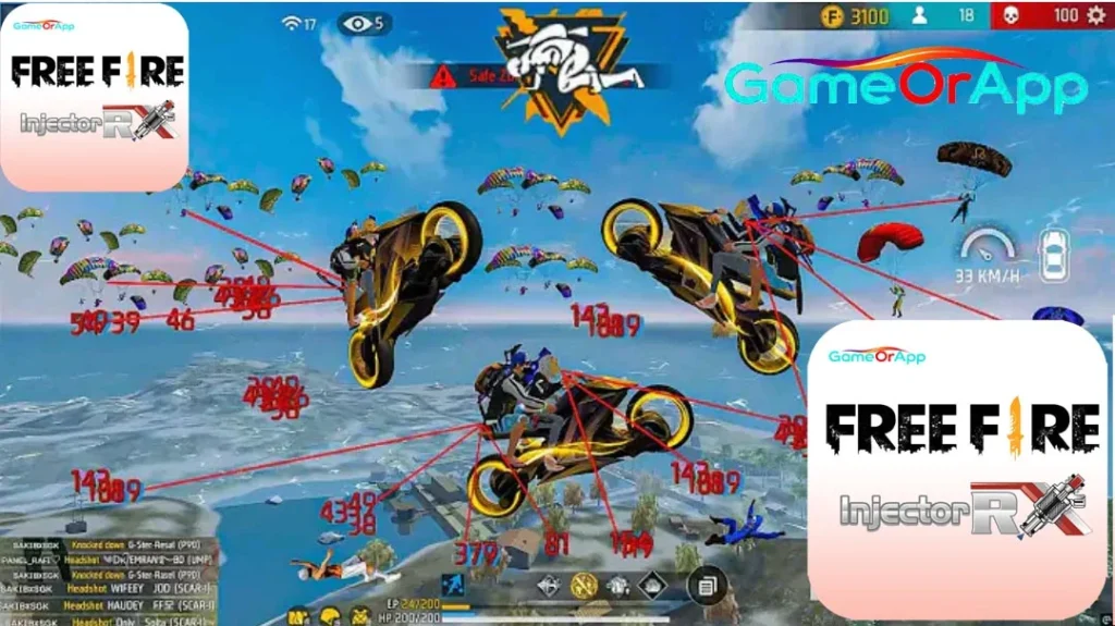 Free Fire injector App