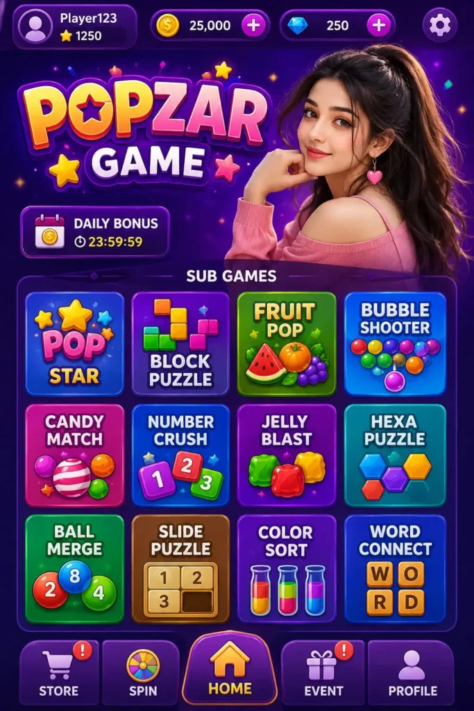POPZAR Game